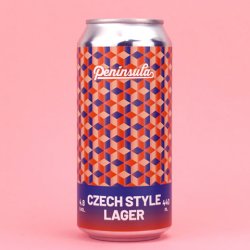 Península Czech Style Lager 4,8% 44cl - La Domadora y el León