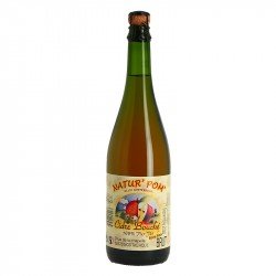 Cidre Brut Bouché Natur'Pom 75 cl - Calais Vins