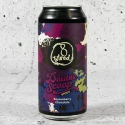 8 Wired Double Scoop Stout Boysenberry Chocolate - Mr West