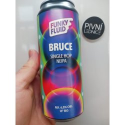 Funky Fluid Bruce 16°6,5% 0,5l - Pivní lednice