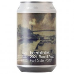 Beerbliotek Port Side Barrel Aged Porter 330mL - The Hamilton Beer & Wine Co