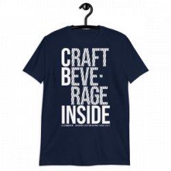 Camiseta azul CRAFT BEVERAGE INSIDE - Click&Brew