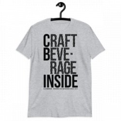 Camiseta gris CRAFT BEVERAGE INSIDE - Click&Brew