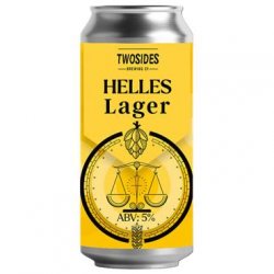 Two Sides Helles 44Cl 5% - The Crú - The Beer Club