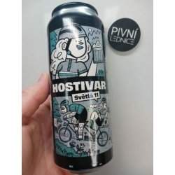 Hostivar Světlá 11°4,7% 0,5l - Pivní lednice