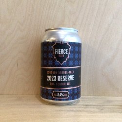 Fierce Beer 2023 Reserve Bourbon BA 90- Scotch Ale Cans - The Good Spirits Co.