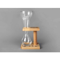 Pauwel Kwak Signature Glass with Wooden Stand - Thirsty