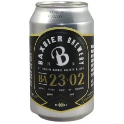 Baxbier BA23.02 (St. Philips Barrel Society & Club)