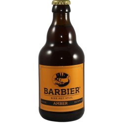 Barbier - Bier Met Stijl Barbier Amber Barbier - Bier Met Stijl Barbier Amber