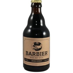 Barbier - Bier Met Stijl Barbier Irish Stout Barbier - Bier Met Stijl Barbier Irish Stout