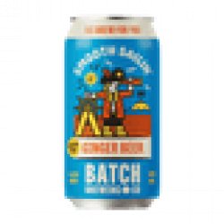 Batch Smooth Sailin' Ginger Beer 375ml Can - Beer Cartel