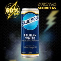 Blue Moon Belgian White 350ml - Cerveja Salvador