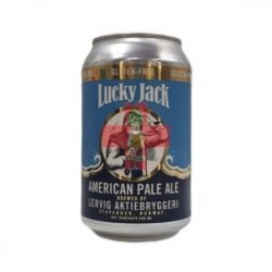 LERVIG  Lucky Jack Gluten-Free 33cl - Beermacia