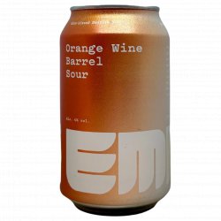 The Beersteward Emmer Session Sour BA Orange Wine