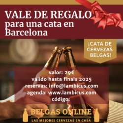 Vale cata de cervezas belgas en Barcelona - Belgas Online