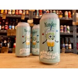 Yonder Brewing Mango Matcha Latte