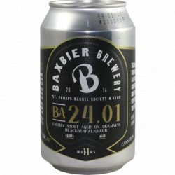 Baxbier -                                              BA24.01 (St. Philips Barrel Society & Club) - Just in Beer