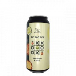 ODU Brewery  TIC TAC TOE Pineapple & Lime - De Biersalon