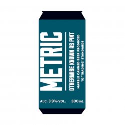 Marble Metric - Pint