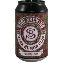 Sori Brewing Dark Humor Club Christmas 2022 Sori Brewing Dark Humor Club Christmas 2022