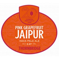 Thornbridge Brewery Pink Grapefruit Jaipur
