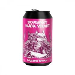 LA QUINCE  DOUGHNUT BLACK VELVET PASTRY STOUT lata 33cl - Buscador de Cervezas - Brewhouse