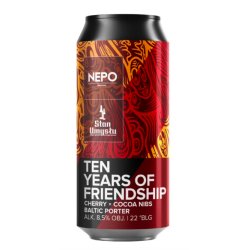 Nepomucen Ten Years of Friendship 500ml - Funky Fluid