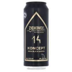 Zichovec - Koncept India Black Saison 14 - Beerdome