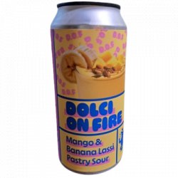 Birrificio Wild Raccoon Dolci On Fire - Mango & Banana Lassi Pastry Sour Birrificio Wild Raccoon Dolci On Fire - Mango & Banana Lassi Pastry Sour