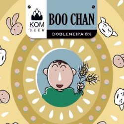 KOM Beer BOO CHANN neipa 8 % - KOM Beer