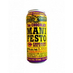 Flying Monkeys - The Chocolate Manifesto Triple Milk Stout 47,3 cl - Bieronomy