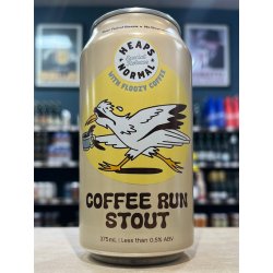 Heaps Normal Coffee Run Stout 375ml Can - Purvis Beer