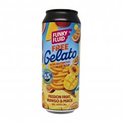 Funky Fluid Free Gelato: Passionfruit, Mango & Peach