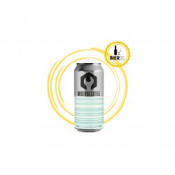 Moersleutel Craft Brewery Barcode: Turquoise Off-White