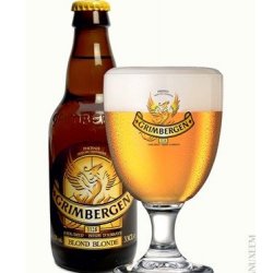 Grimbergen Blonde 6,7% 33 cl - Trappist.dk - Skjold Burne