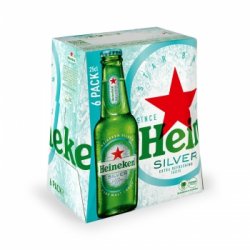 Cerveza Heineken silver pack de 6 botellas de 25 cl. - Carrefour España