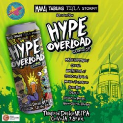 Maali Hype Overload Collab com Tábuas, Tesla e Stormy - Central da Cerveja