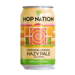 Hop Nation Brewing Co Opening Doors Hazy Pale Ale Hop Nation Brewing Co Opening Doors Hazy Pale Ale