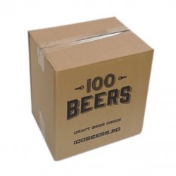 Кашон с крафт бира  селекция на 100 Beers - 100 Beers