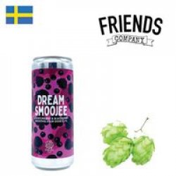 Friends Company Dream Smoojee Blackcurrant & Blackberry 330ml CAN - Drink Online - Drink Shop