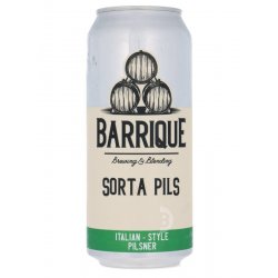 Barrique Brewing and Blending - Sorta Pils - Beerdome