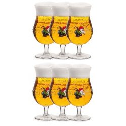 Calice La Chouffe (42cl - tacca:25cl) PACCO DA 6 - Birraland