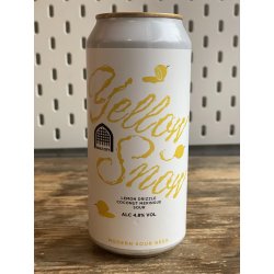Vault City Brewing Yellow Snow, Lemon Drizzle Coconut Meringue Sour