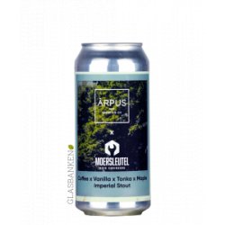 Arpus Brewing Co  x Moersleutel Coffee x Vanilla x Tonka x Maple Imperial Stout - Glasbanken