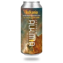 12 Cerveza Alkimia Vulcania Estilo Baltic Porter 6,5° G.L - Cerveza Alkimia