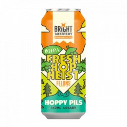 Bright Brewery Fresh Hop Heist Hoppy Pils Bright Brewery Fresh Hop Heist Hoppy Pils