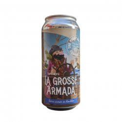 La Grosse Armada  The Piggy Brewing Company  10°  Imperial IPA  Double IPA  DIPA - La Plante Du Loup