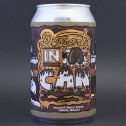 Amundsen - Dessert In A Can: Chocolate Peanut Butter Caramel Brownie - 10.5% (330ml) - Ghost Whale