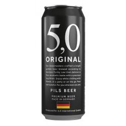 5,0 International 5,0 Original Pils