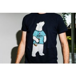 Vedett T-shirt 'Polar Bear' - Dark Blue - Vedett